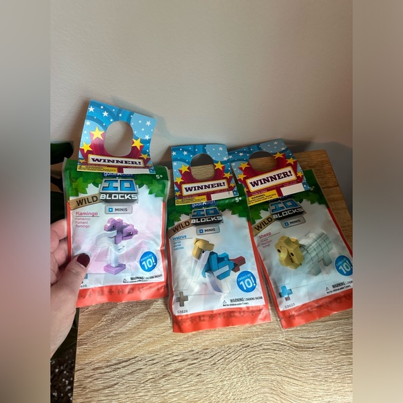 Guidecraft ID WILD BLOCKS Minis Animal Building Bricks - Picture 4 of 8